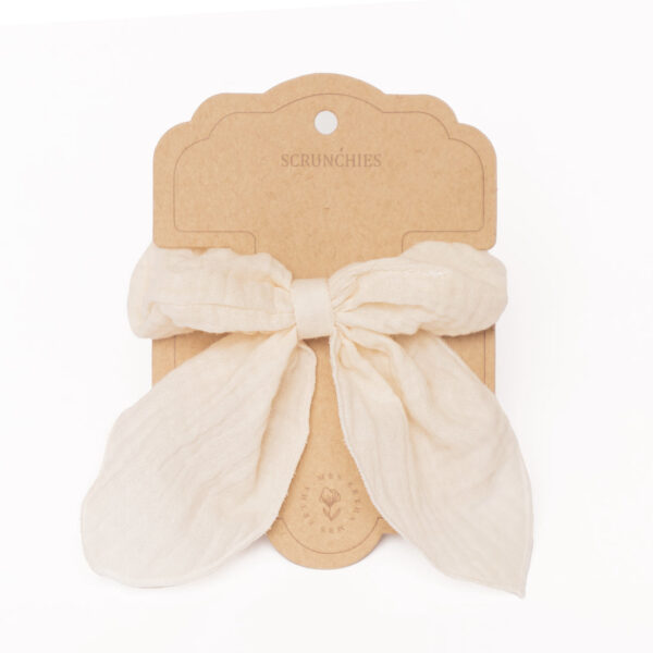 scrunchie vanilla