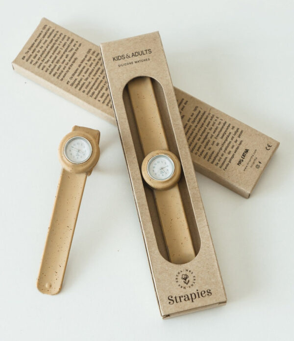 silicone watch for kids and adult strapies honey