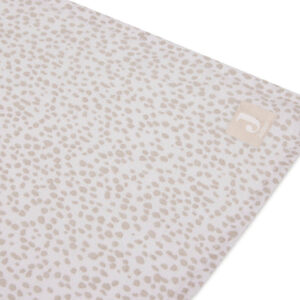 swaddle muslin dotted nougat