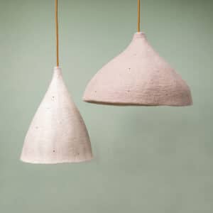 tipi lampshade high sand and ash grey