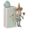 maileg tooth fairy mouse toy in matchbox big brother