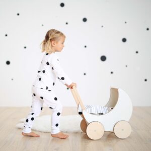 toy pram white