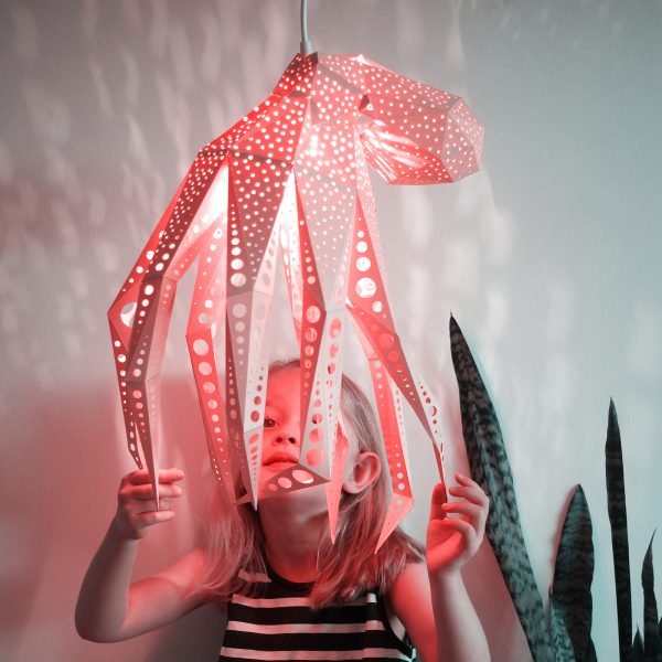 Octopus Lantern-Pink - Image 3