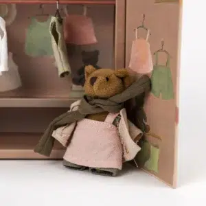 wardrobe with bear