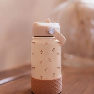 water bottle flower buds
