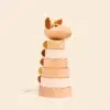 wooden pyramid giraffe leonie